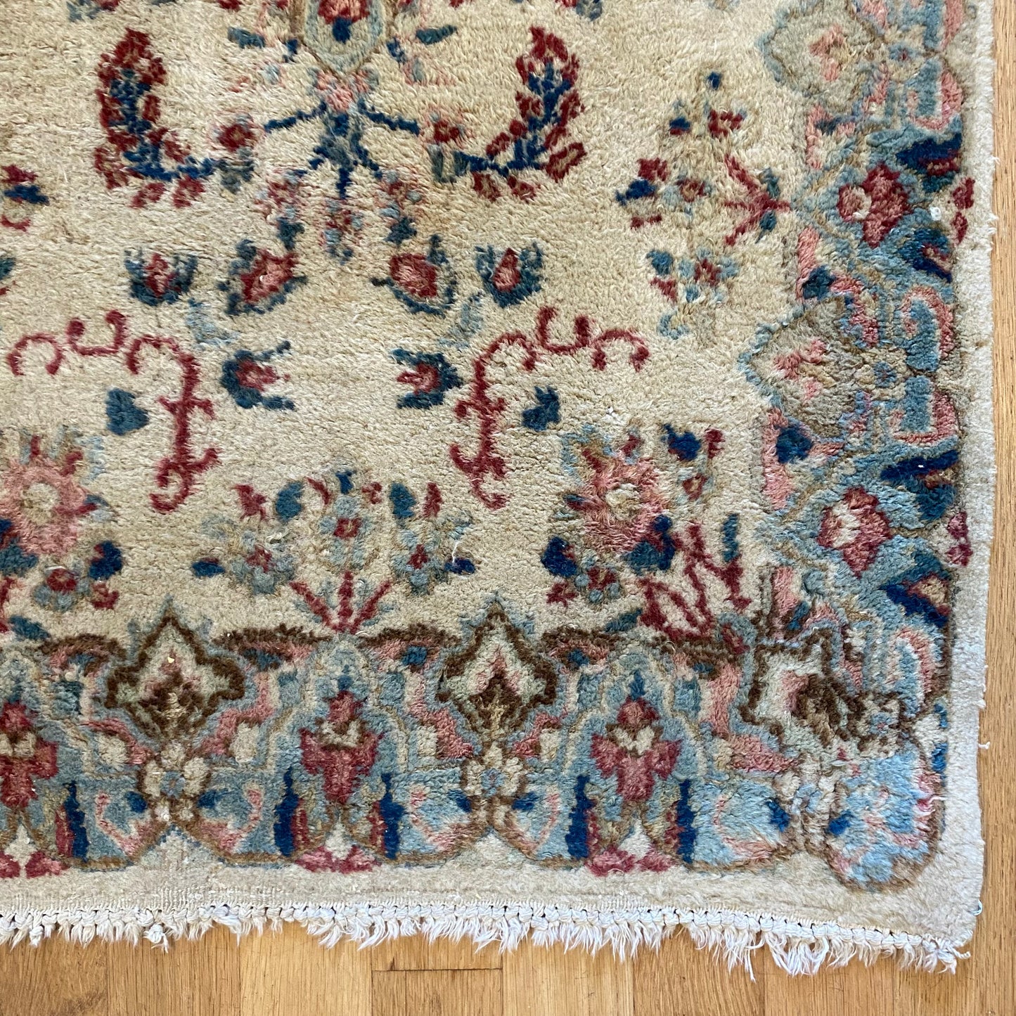 Vintage Rug, 1' 11 x 3' Cream