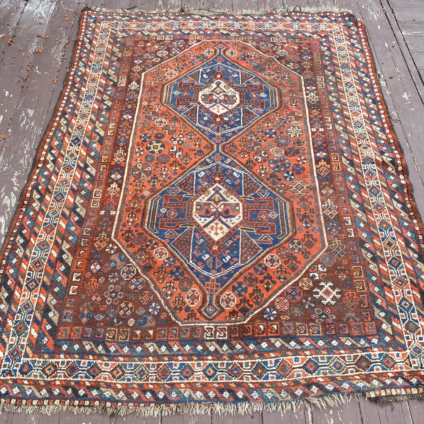 Vintage Rug, 5' 2 x 6' 10 Brown