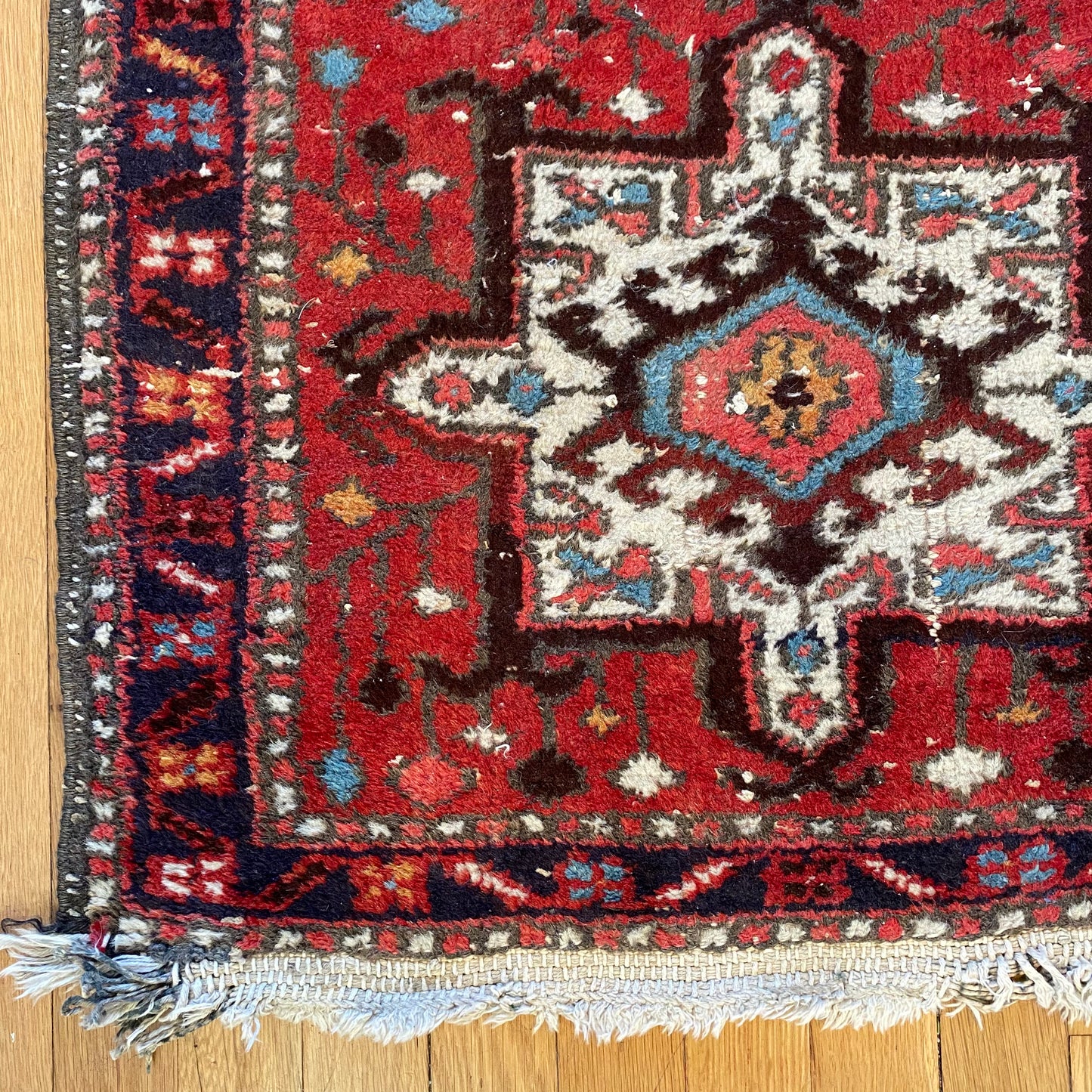 Vintage Rug, 2' 3 x 4' 2 Red