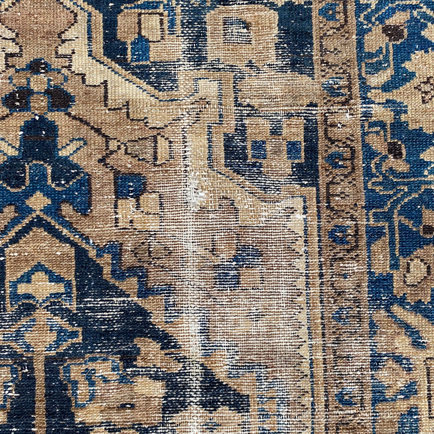 Vintage Rug, 4' 4 x 6' 8 Blue