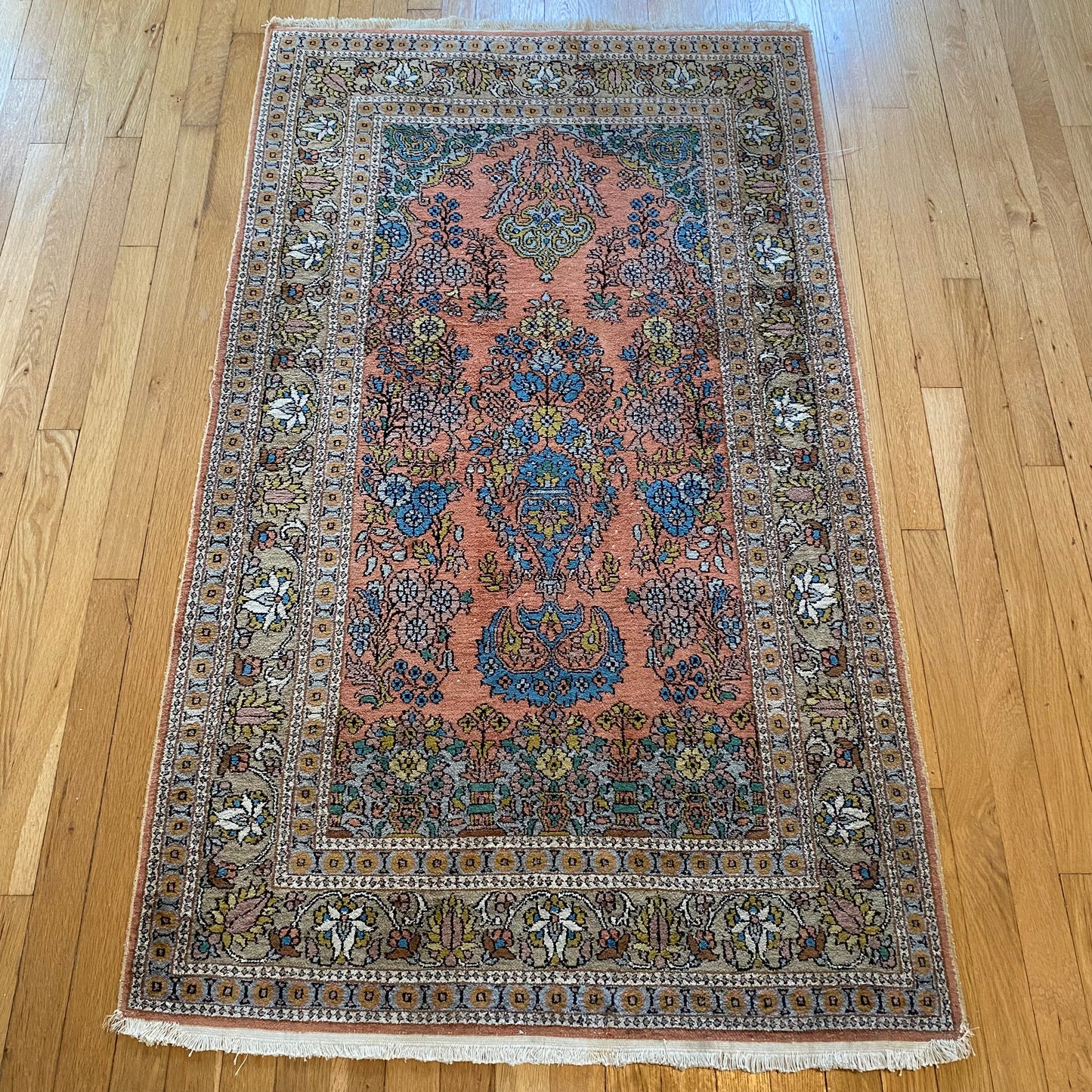 Vintage Rug, 3' x 5' 3 Pink