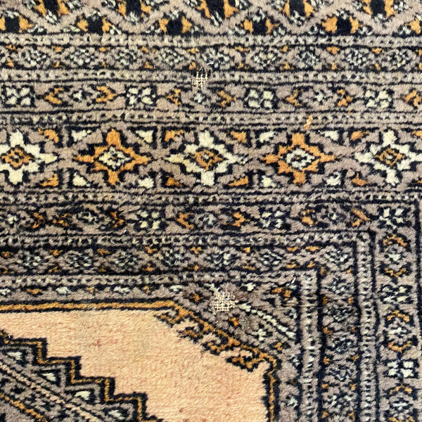Vintage Rug, 3' 2 x 5' 6 Tan