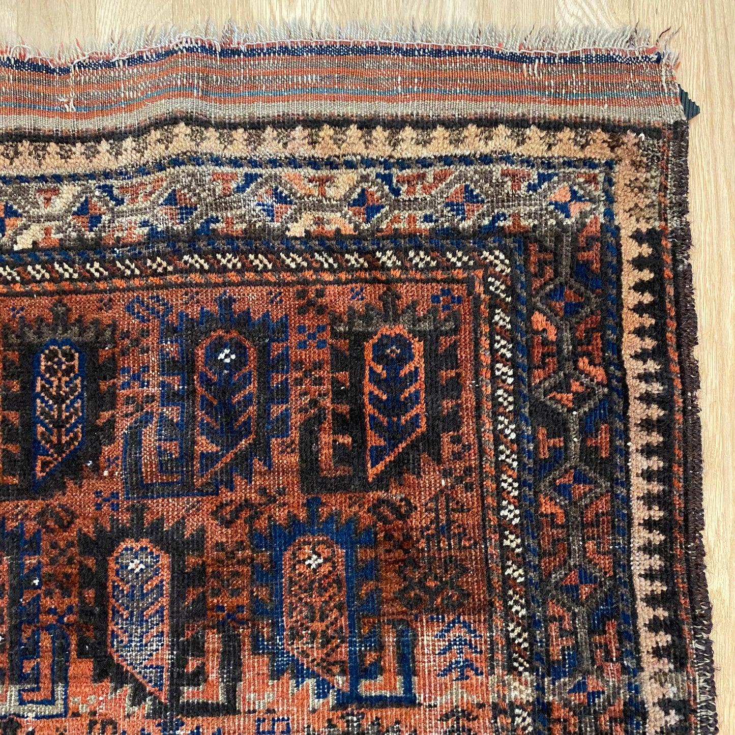 Antique Rug, 2' 10 x 5' 4 Brown