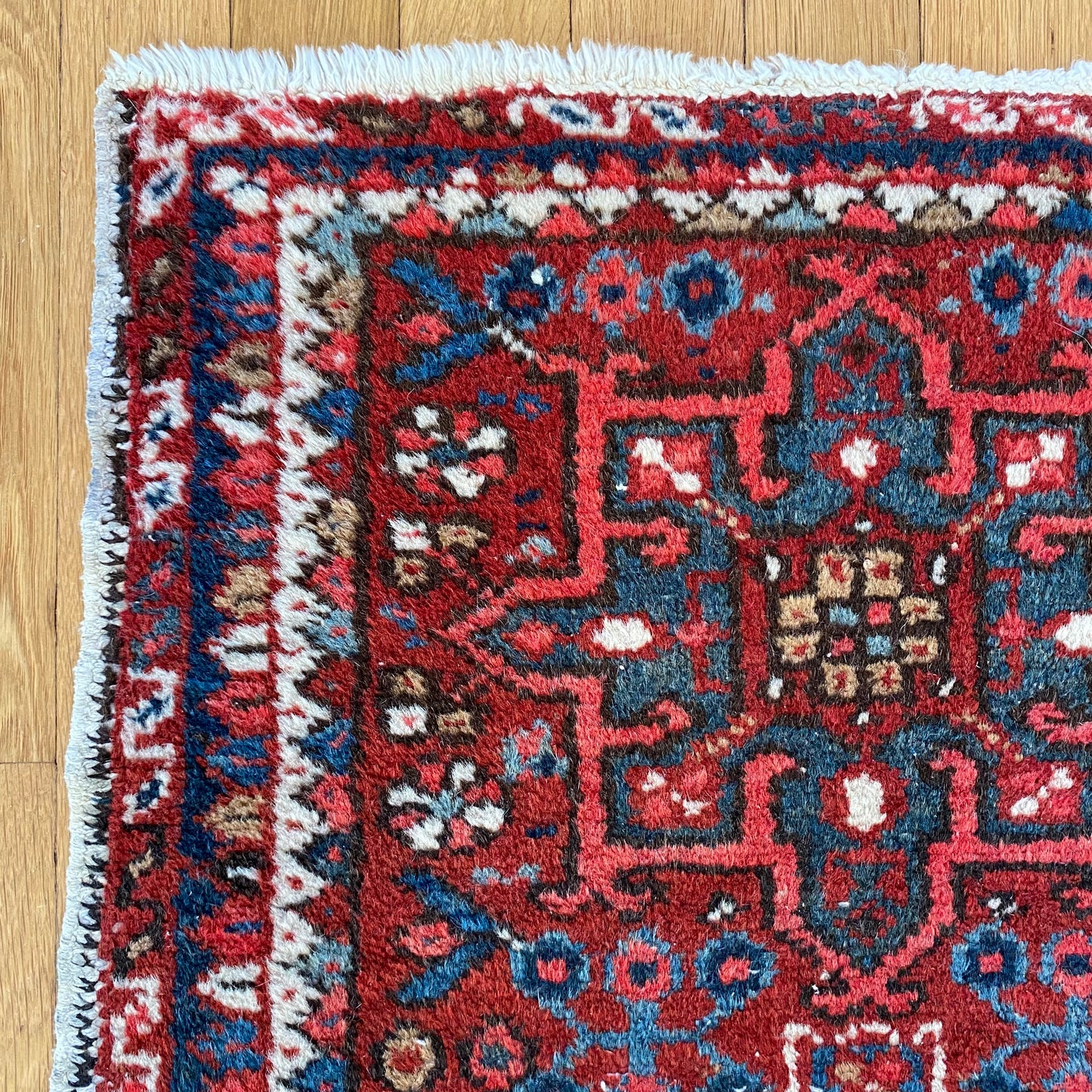 Vintage Rug, 1' 9 x 2' 8 Red