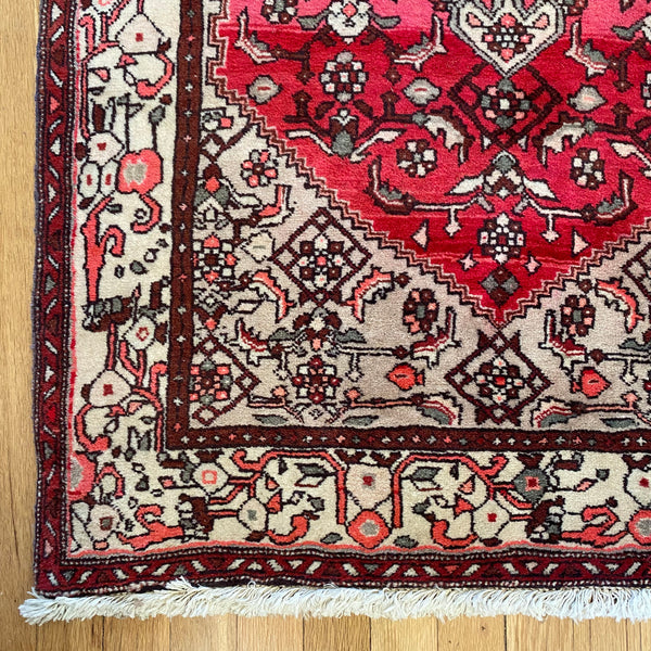 Vintage Rug, 2' 11 x 4' 9 Pink