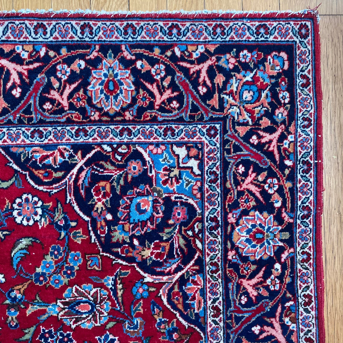 Vintage Rug, 3' 6 x 5' 2 Red