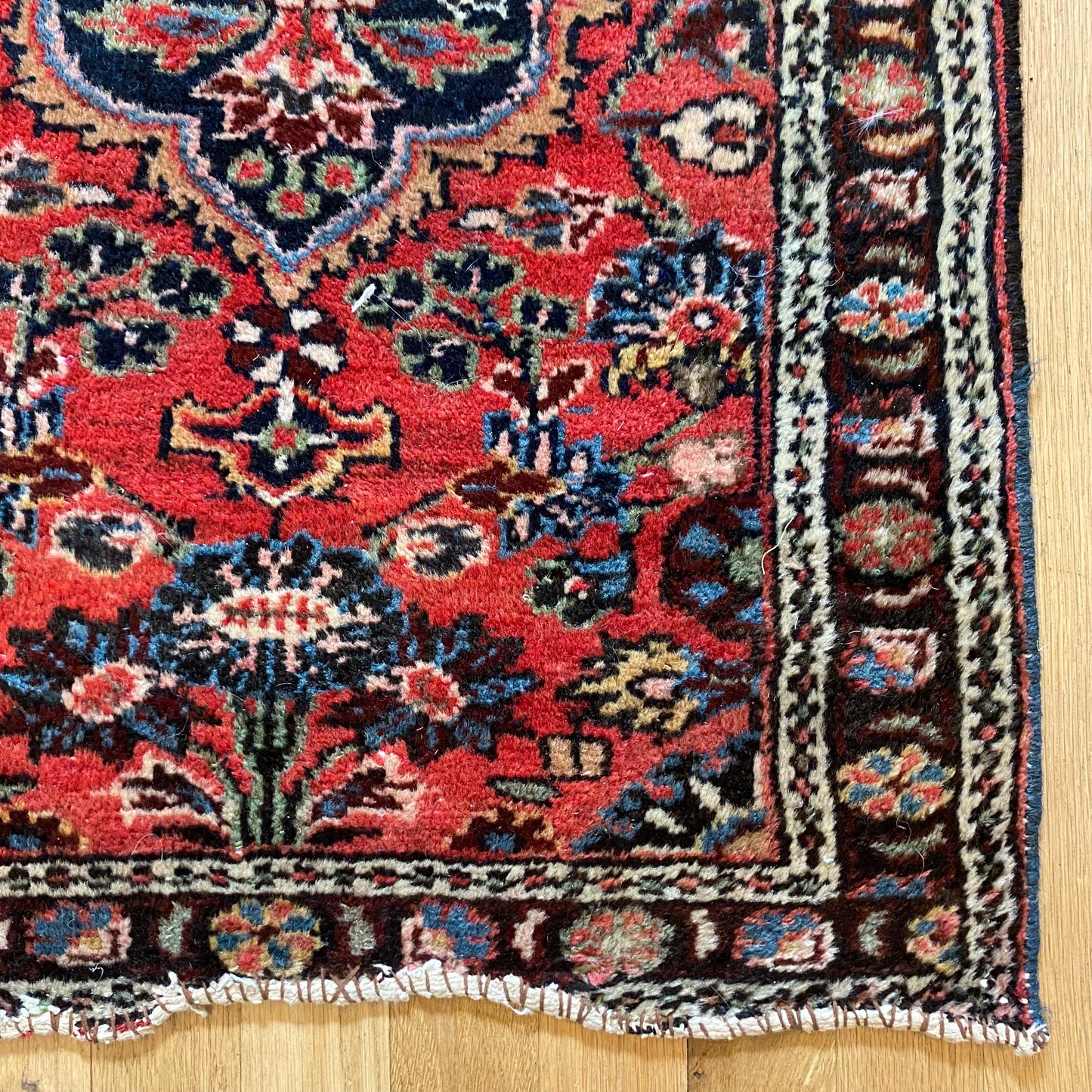 Vintage Rug, 1' 11 x 2' 11 Pink