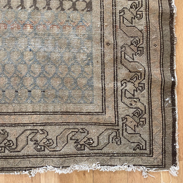 Vintage Rug, 4' 9 x 5' 11 Beige