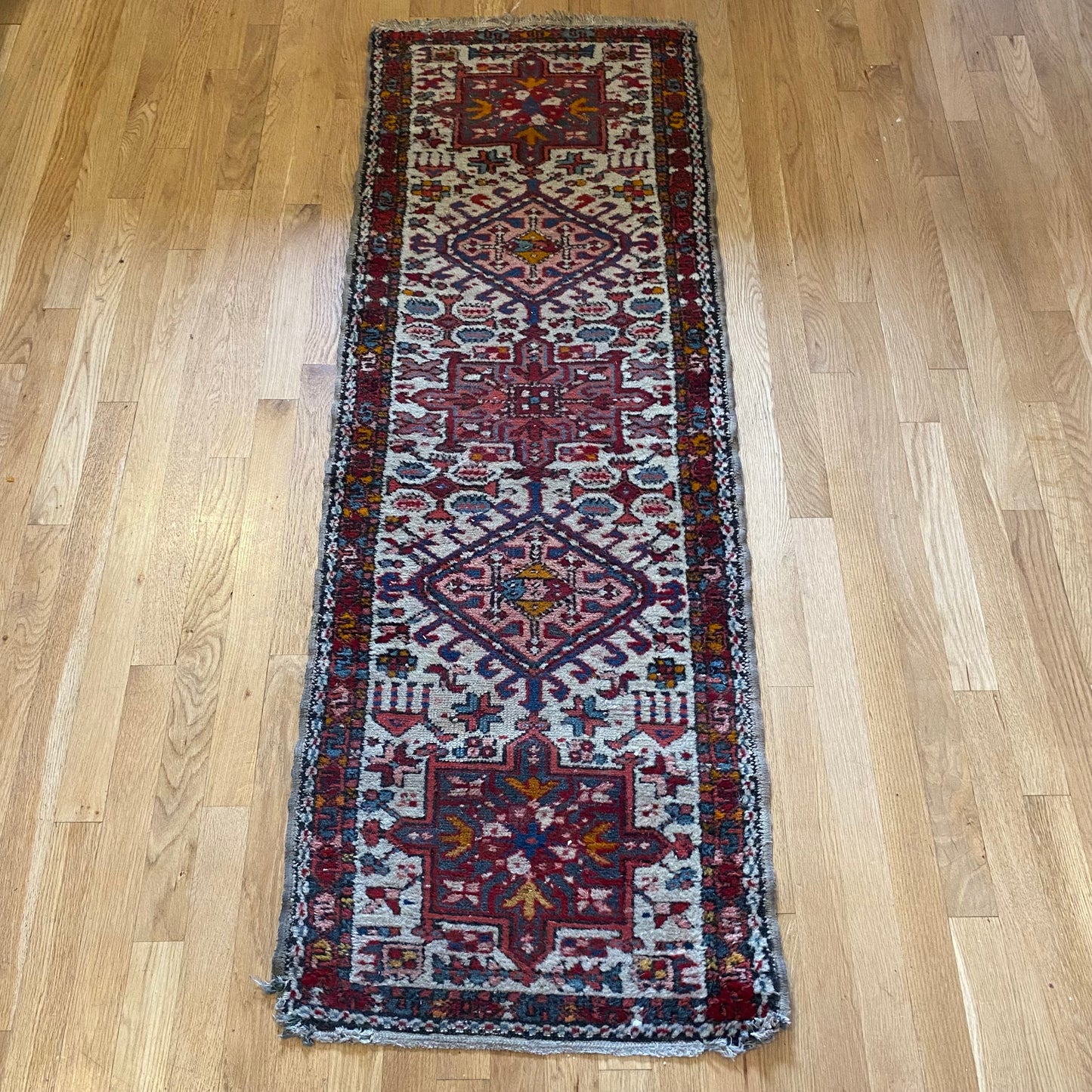 Vintage Rug, 1' 11 x 5' 7 White