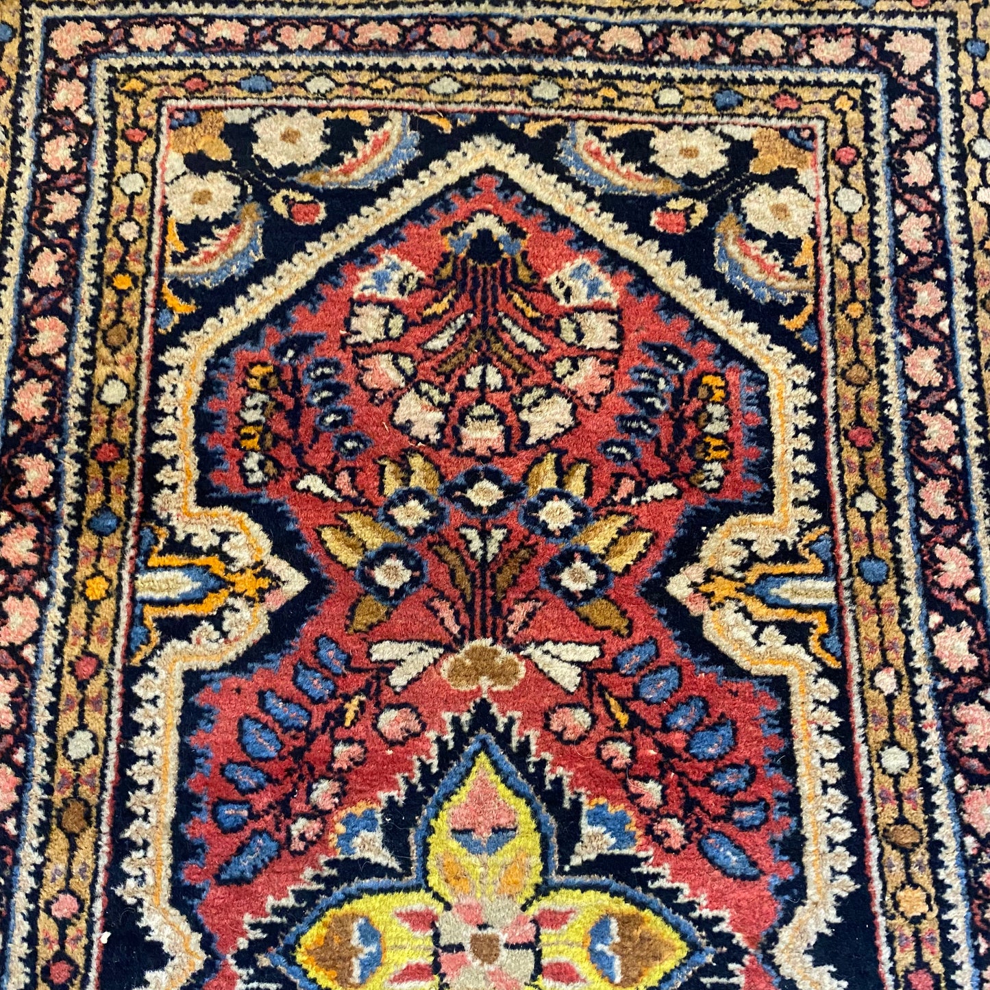 Vintage Rug, 2' 3 x 4' 2 Red