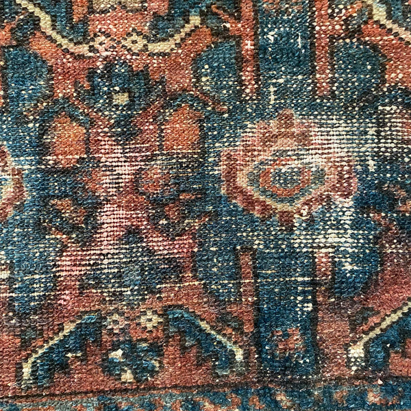 Vintage Rug, 3' 6 x 5' 11 Blue