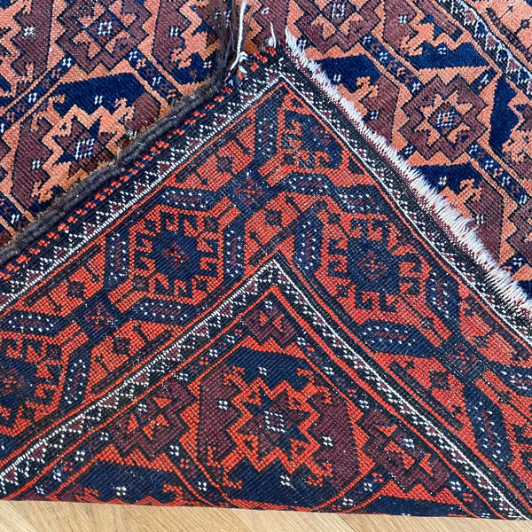 Vintage Rug, 2' 11 x 5' 9 Brown