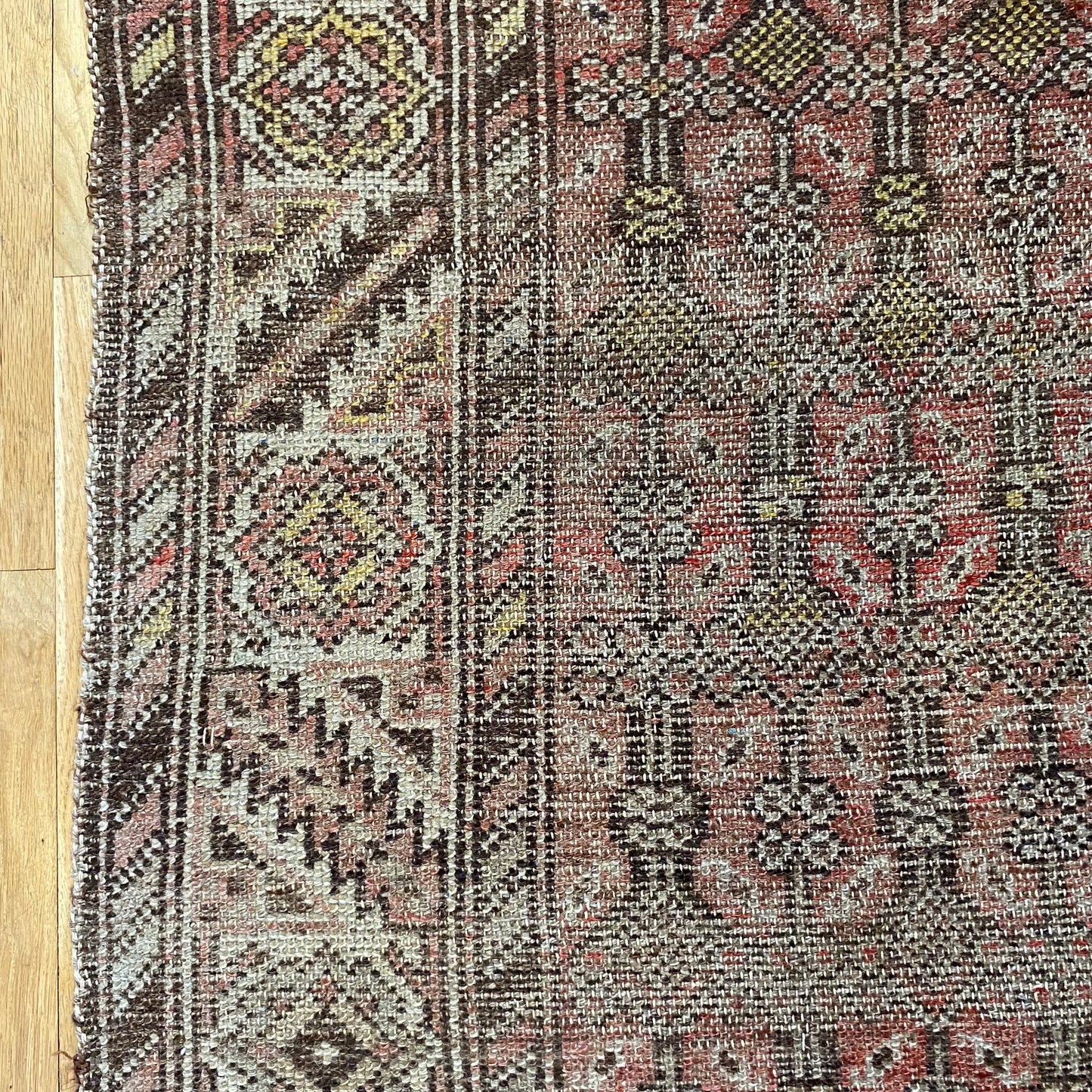 Persian Malayer, 3' 5 x 5' 8 Brown Vintage