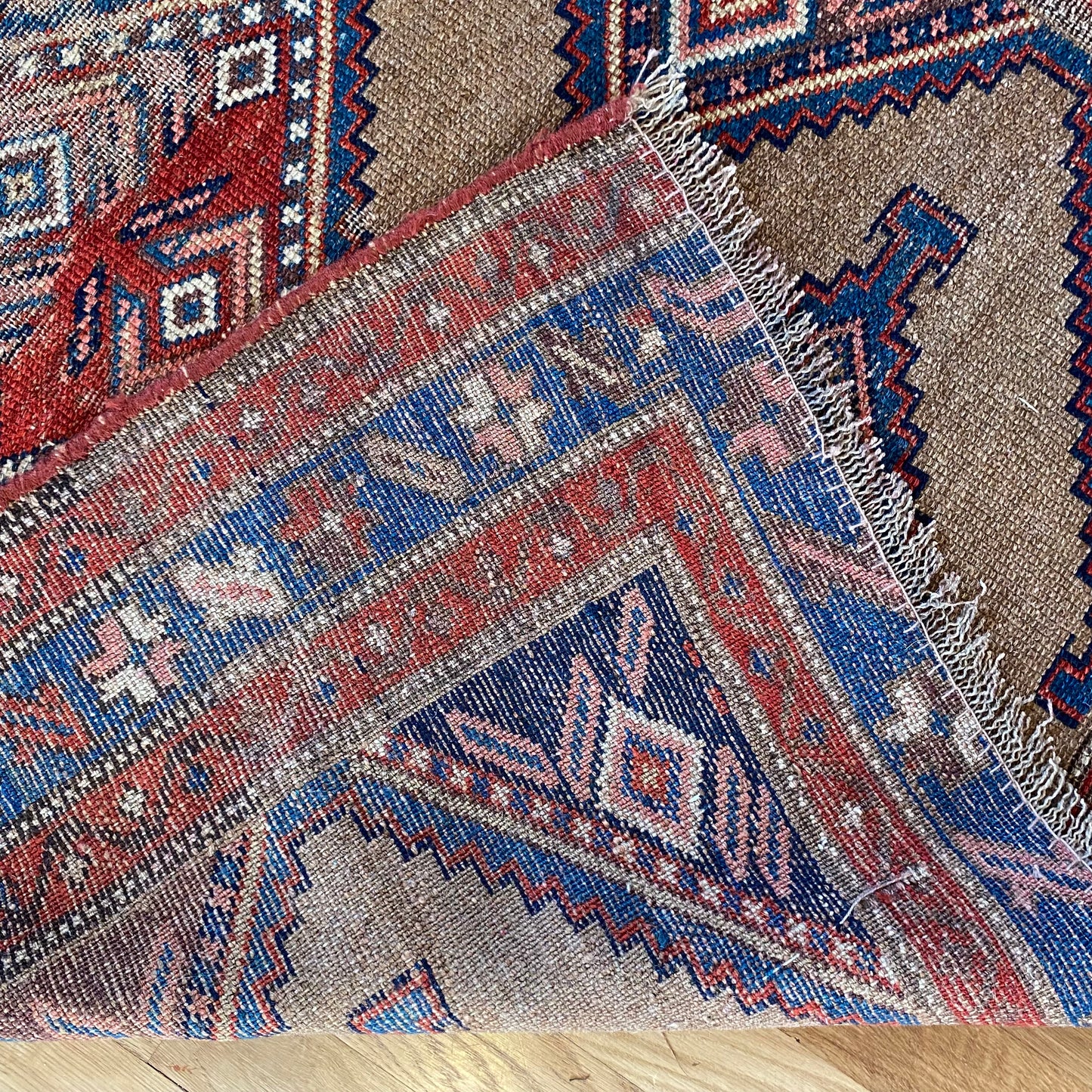 Vintage Rug, 3' 8 x 6' 1 Blue