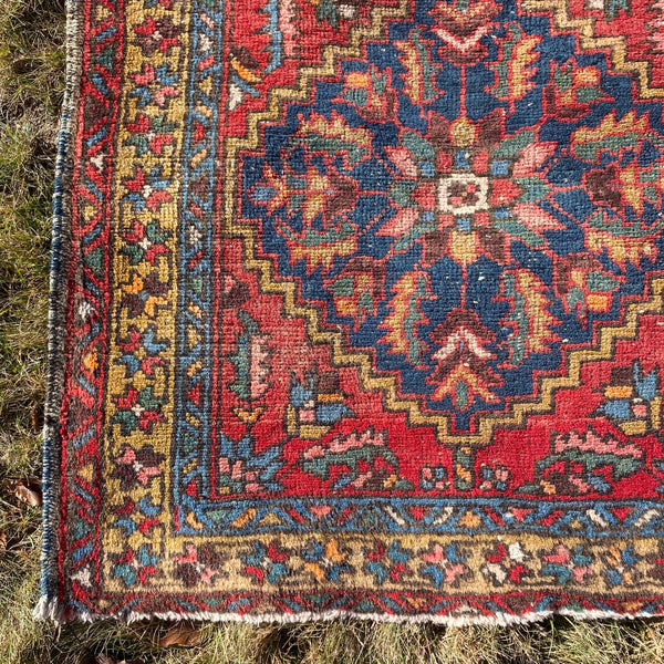 Vintage Rug, 2' 11 x 10' 10 Red Runner