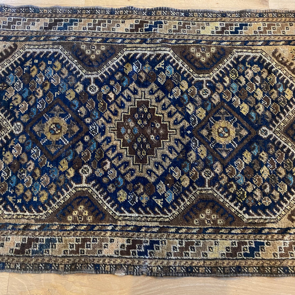 Vintage Rug, 2' 7 x 3' 11 Blue