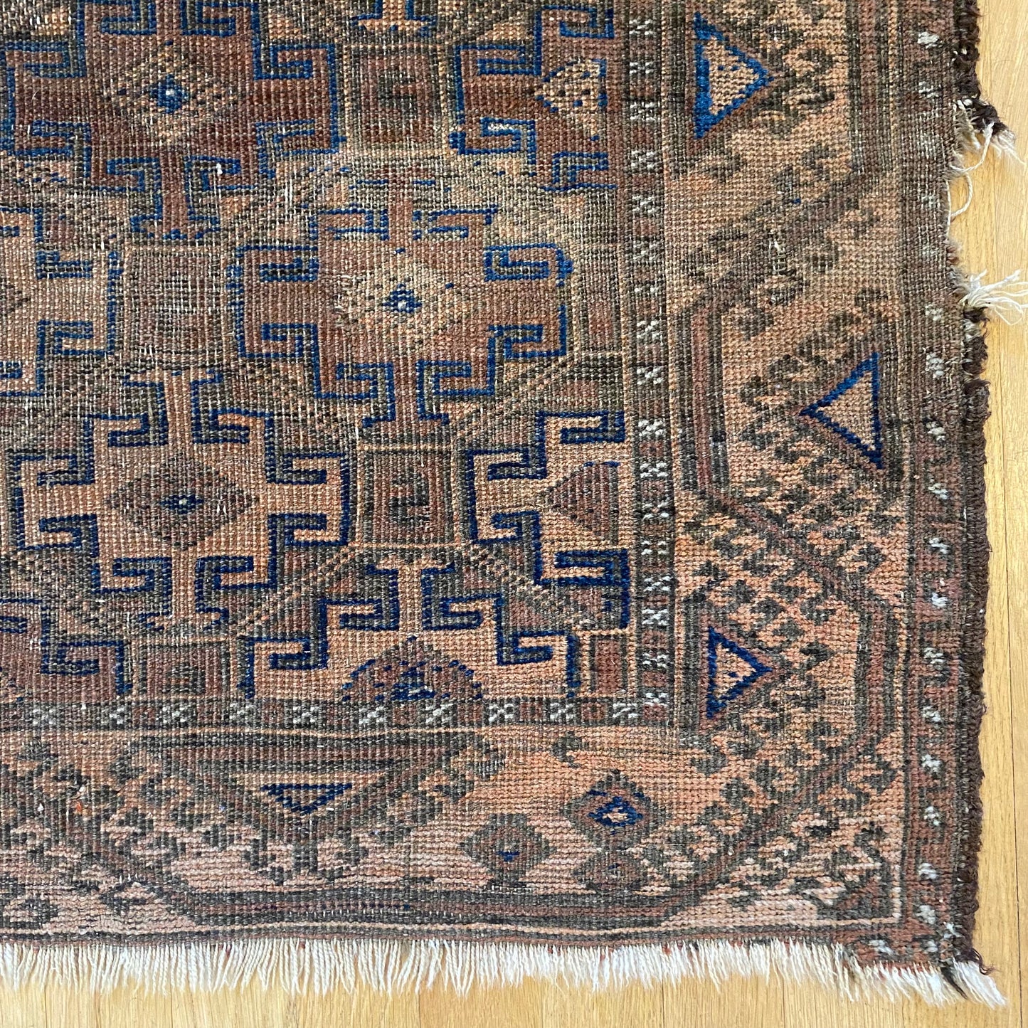 Vintage Rug, 3' 3 x 5' Brown