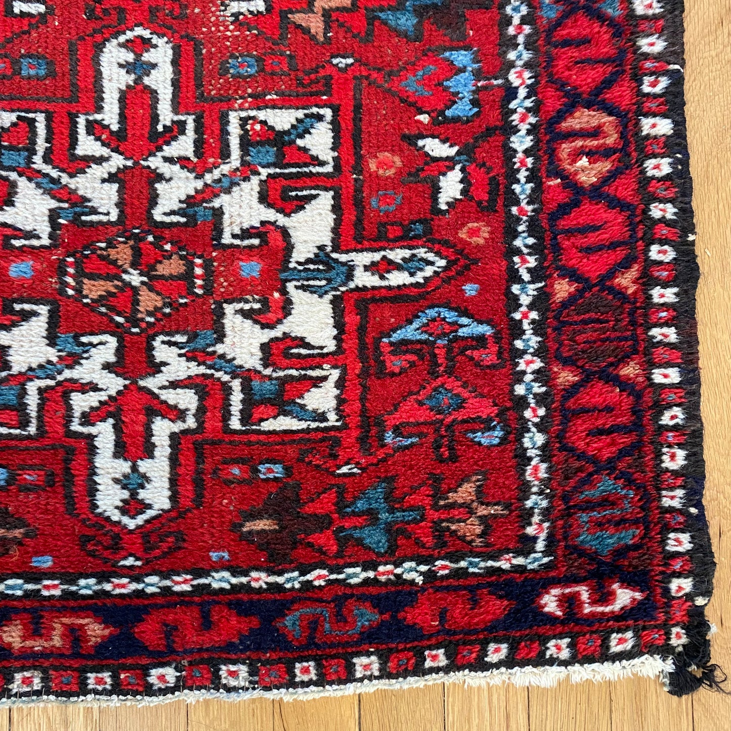 Vintage Rug, 2' 7 x 4' 5 Red