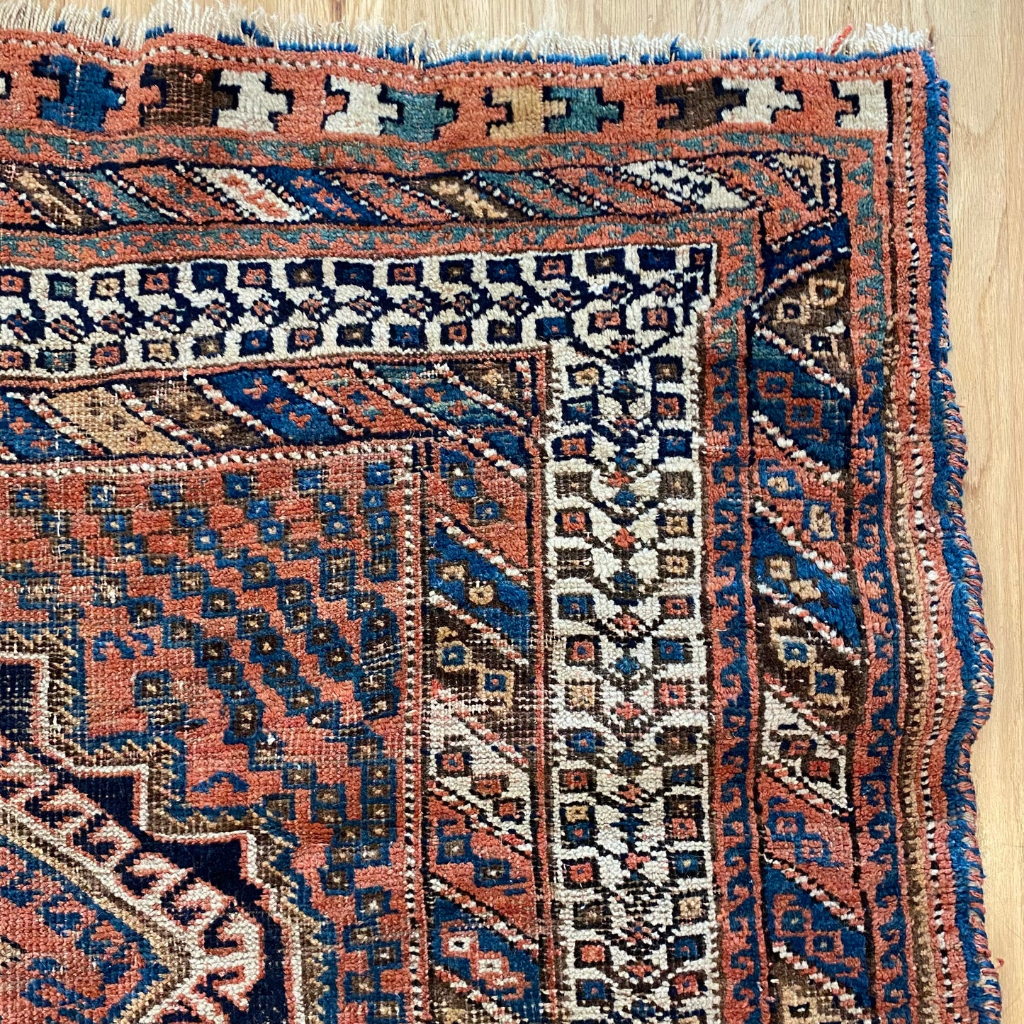 Vintage Rug, 3' 10 x 5' 2 Red