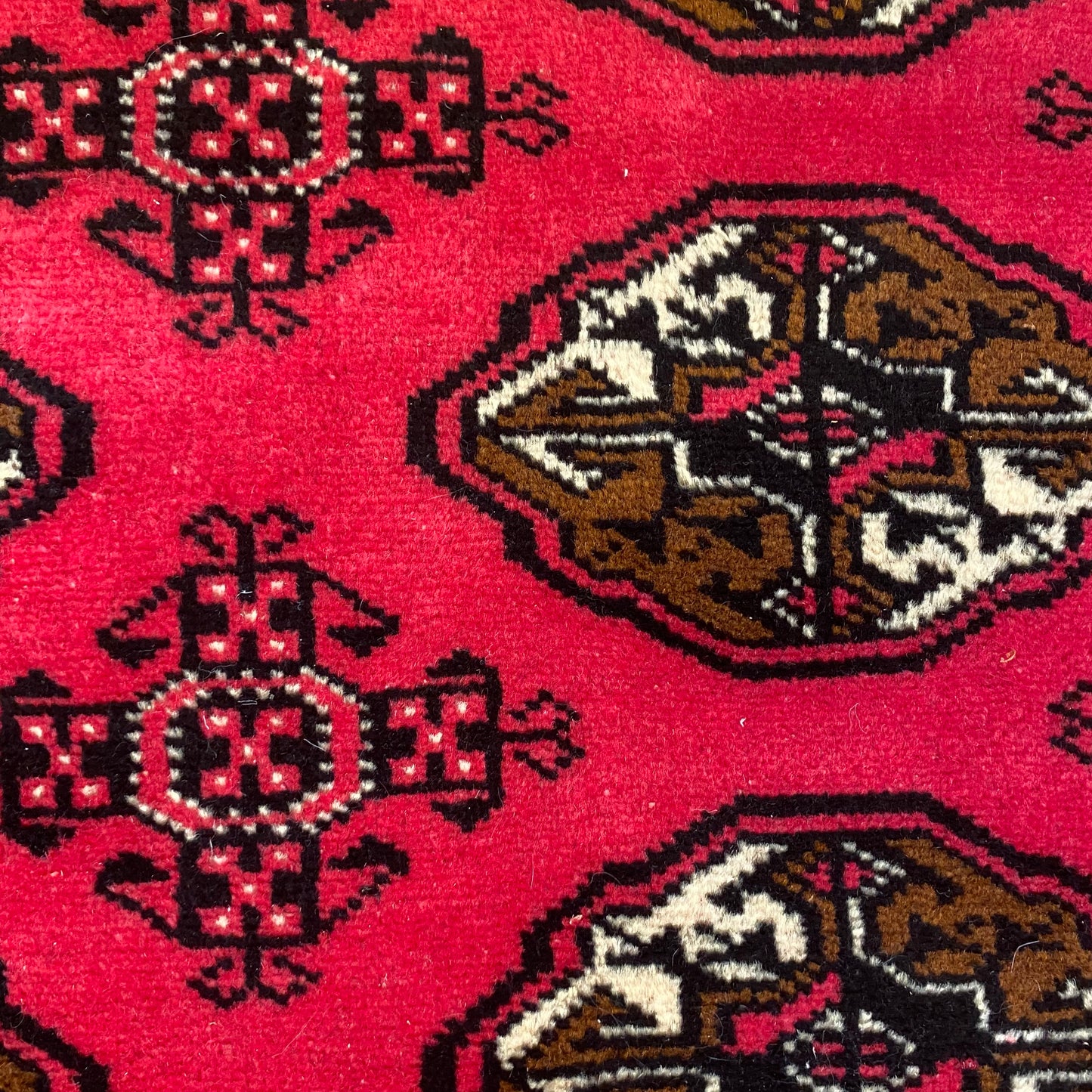 Vintage Rug, 3' 4 x 4' 11 Red