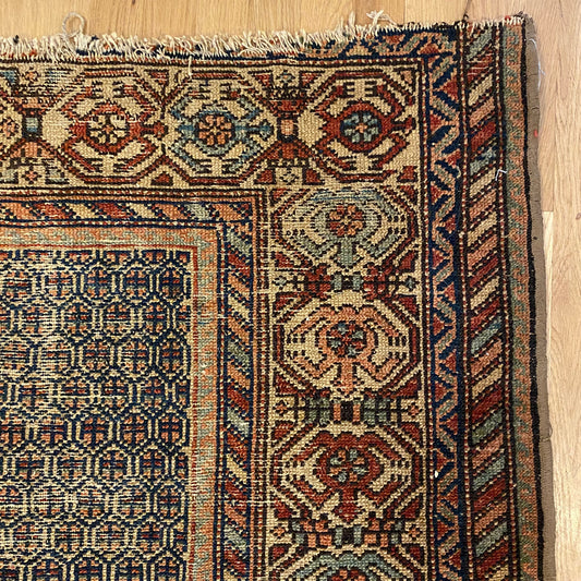 Vintage Rug, 4' 4 x 6' 3 Cream