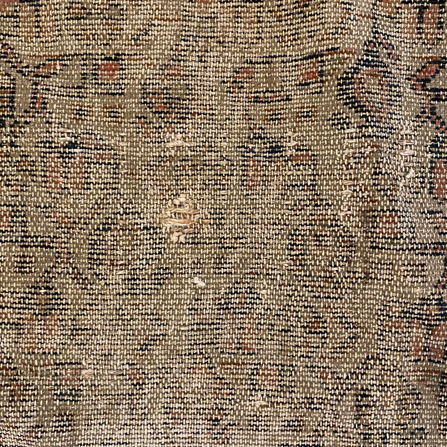 Vintage Rug, 4' 4 x 6' 3 Cream