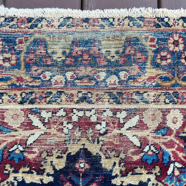 Vintage Rug, 2' 11 x 4' 1 Blue