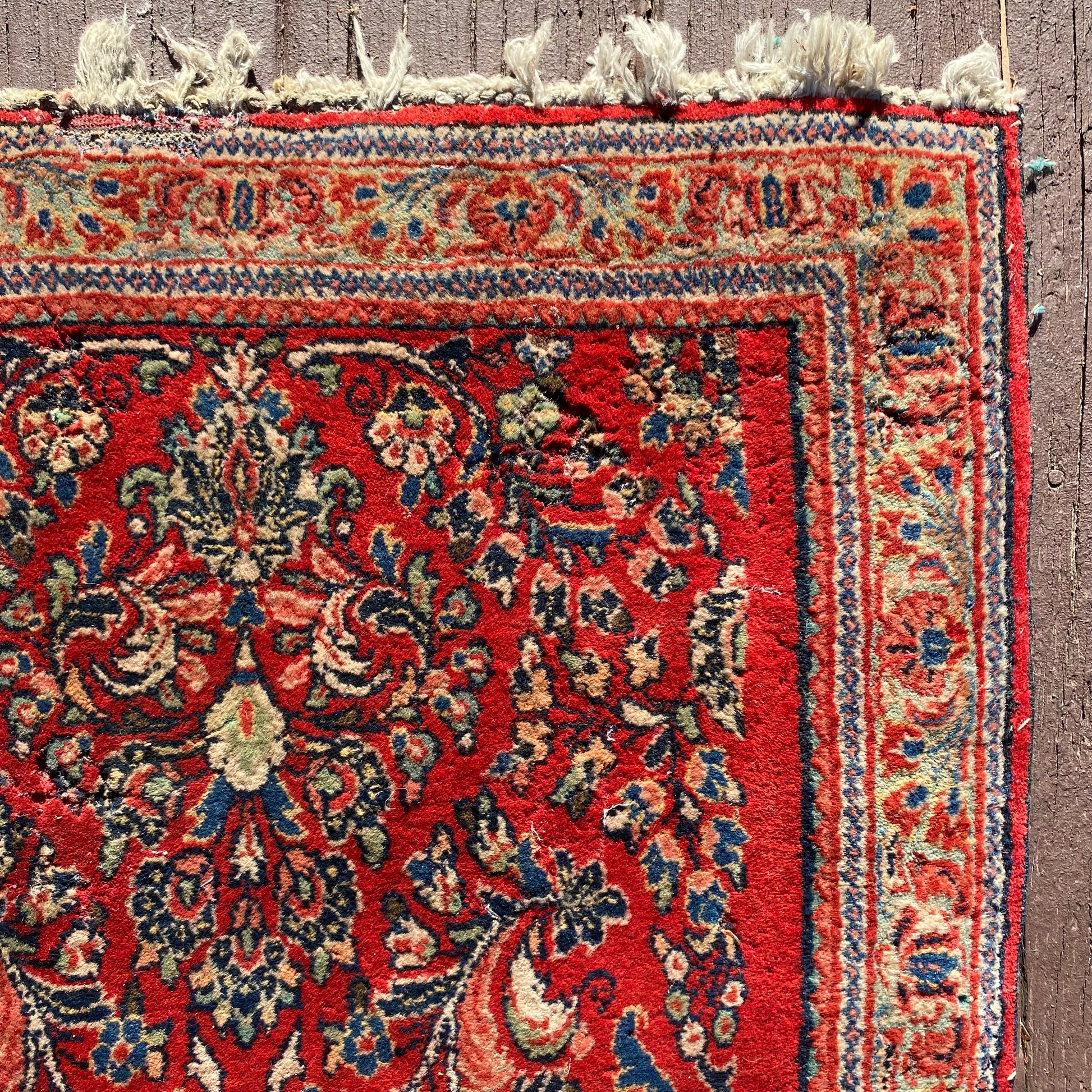 Vintage Rug, 2' 1 x 4' 1 Red - Jessie's Oriental Rugs