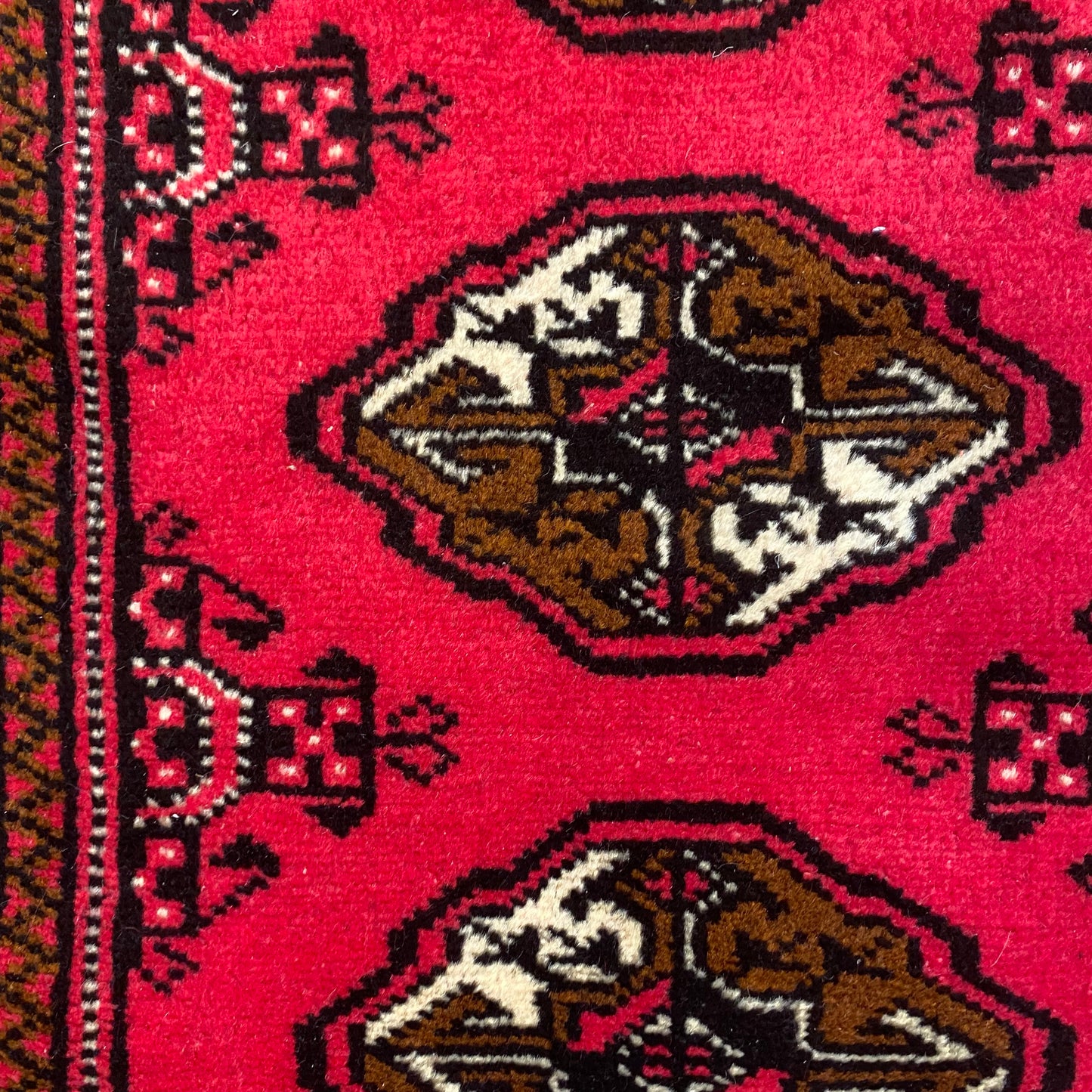 Vintage Rug, 3' 4 x 4' 11 Red