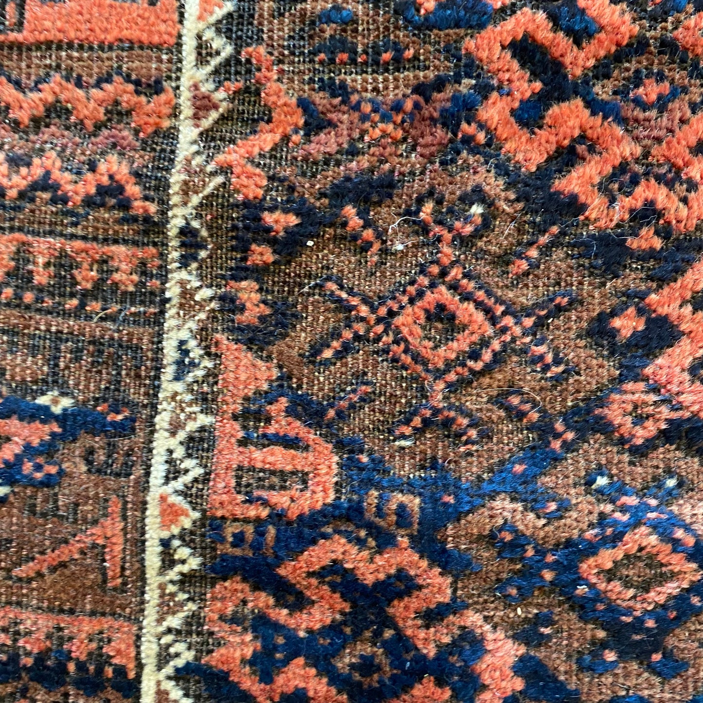 Vintage Rug, 3' 2 x 5' 2 Brown