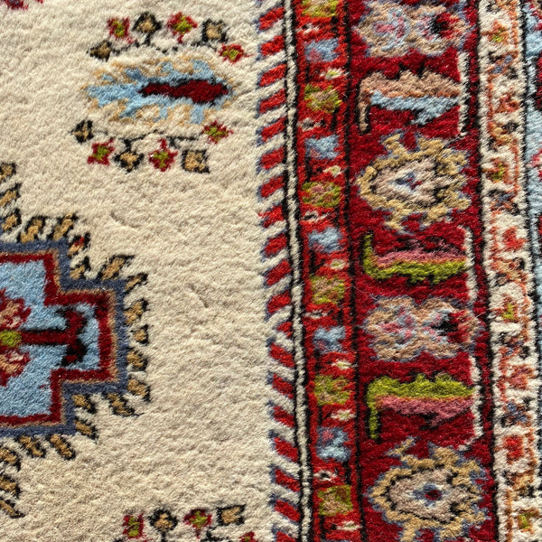 Vintage Rug, 3' 2 x 5' 11 White