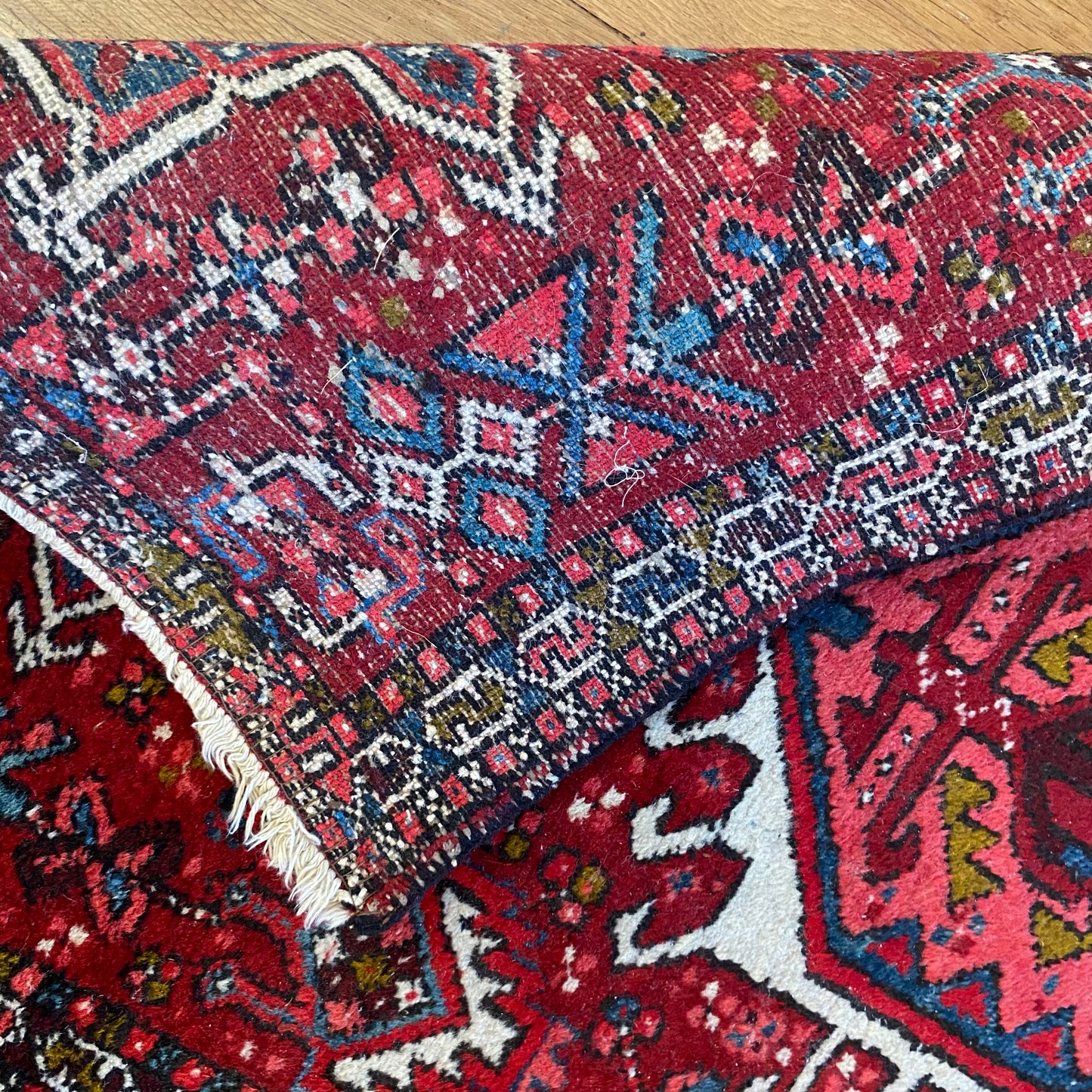 Vintage Rug, 2' 4 x 3' 11 Red