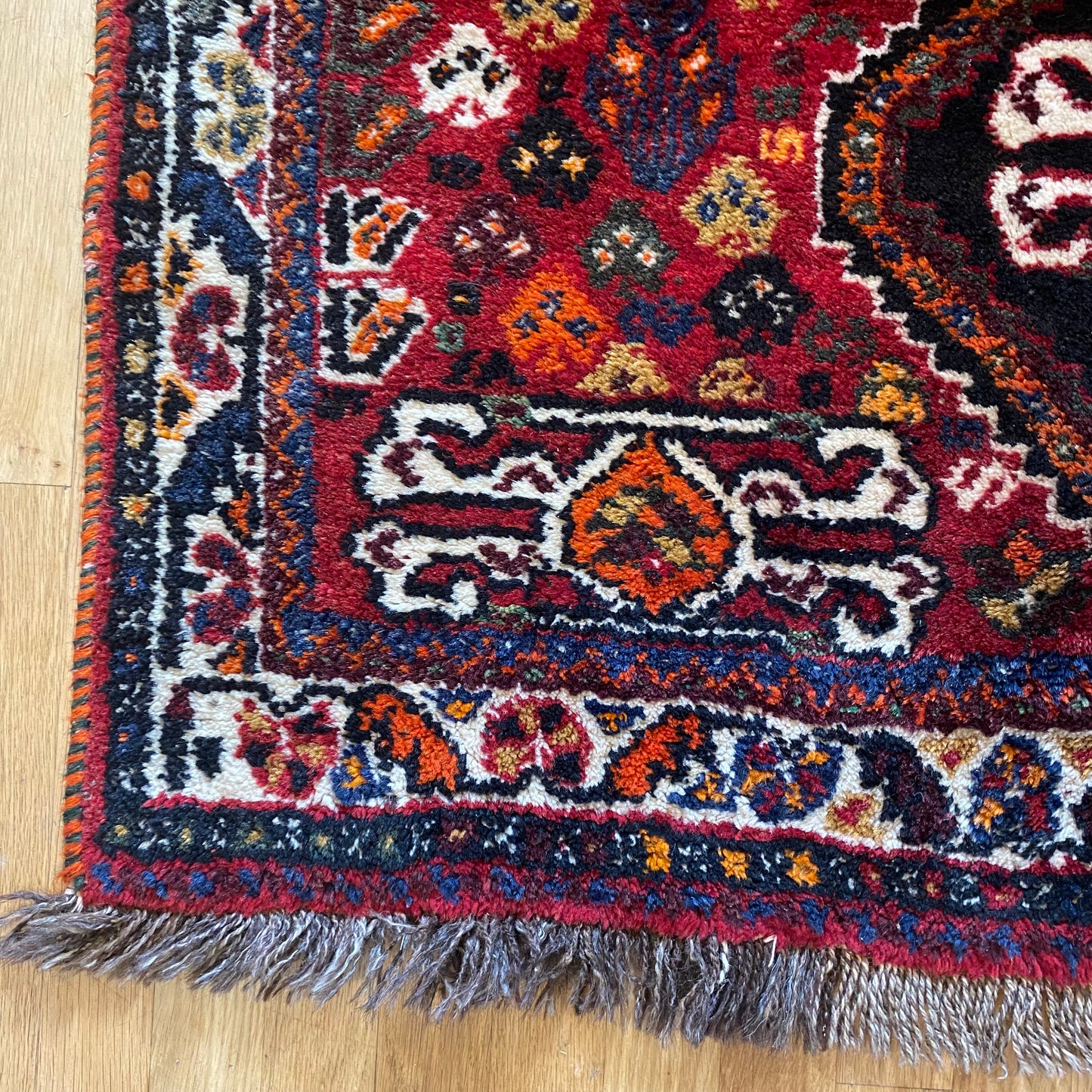 Vintage Rug, 3' 11 x 5' Red