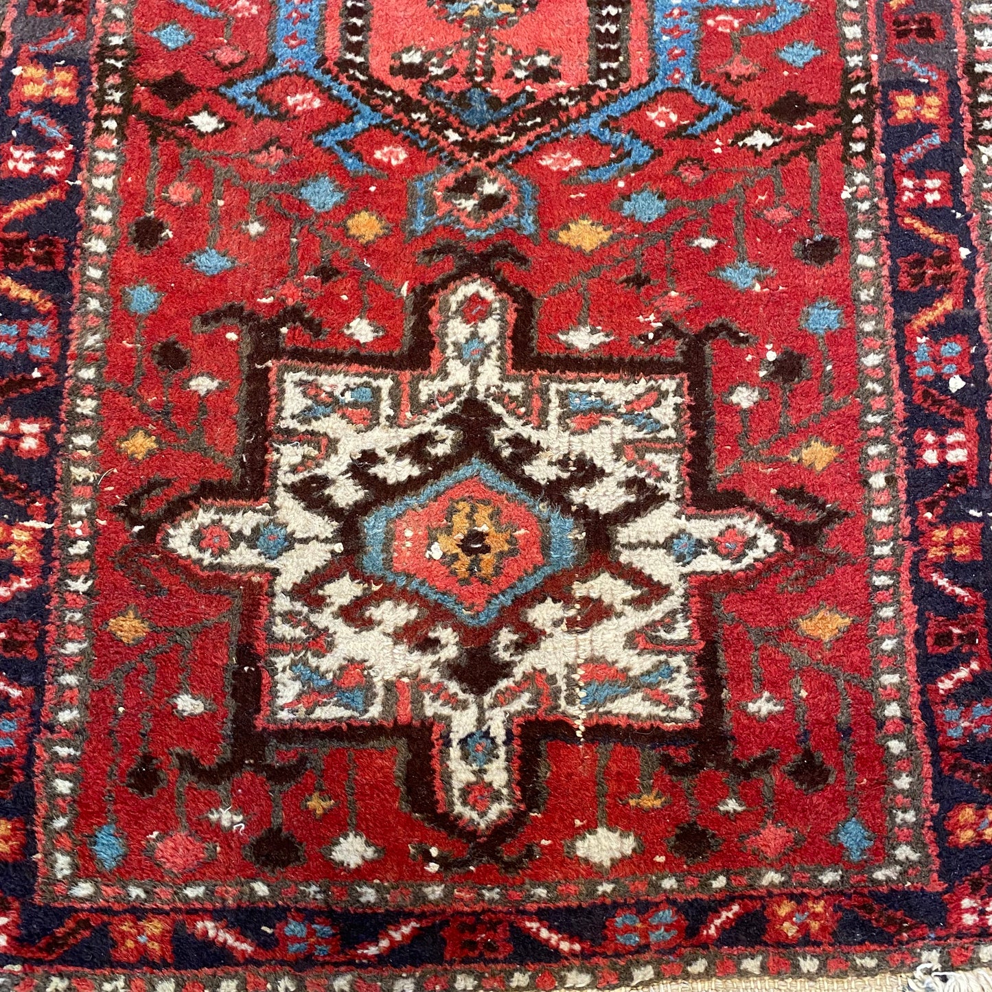 Vintage Rug, 2' 3 x 4' 2 Red
