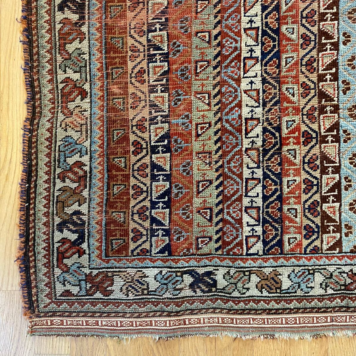 Vintage Rug, 4' 7 x 6' 2 Terracotta