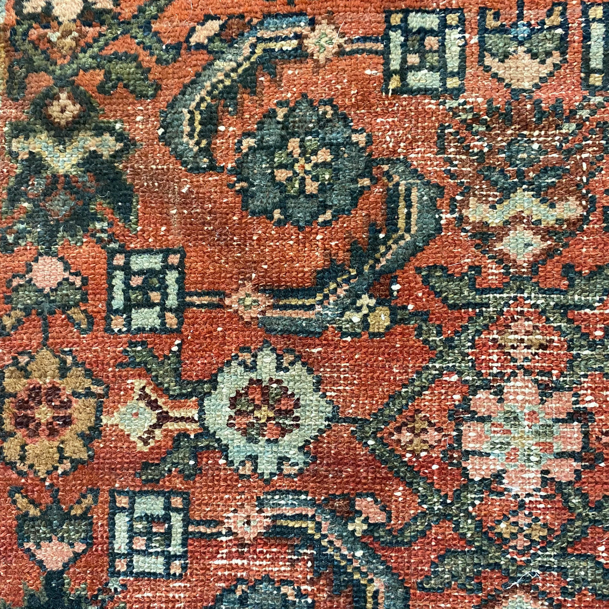 Vintage Rug, 2' 7 x 4' 1 Terracotta