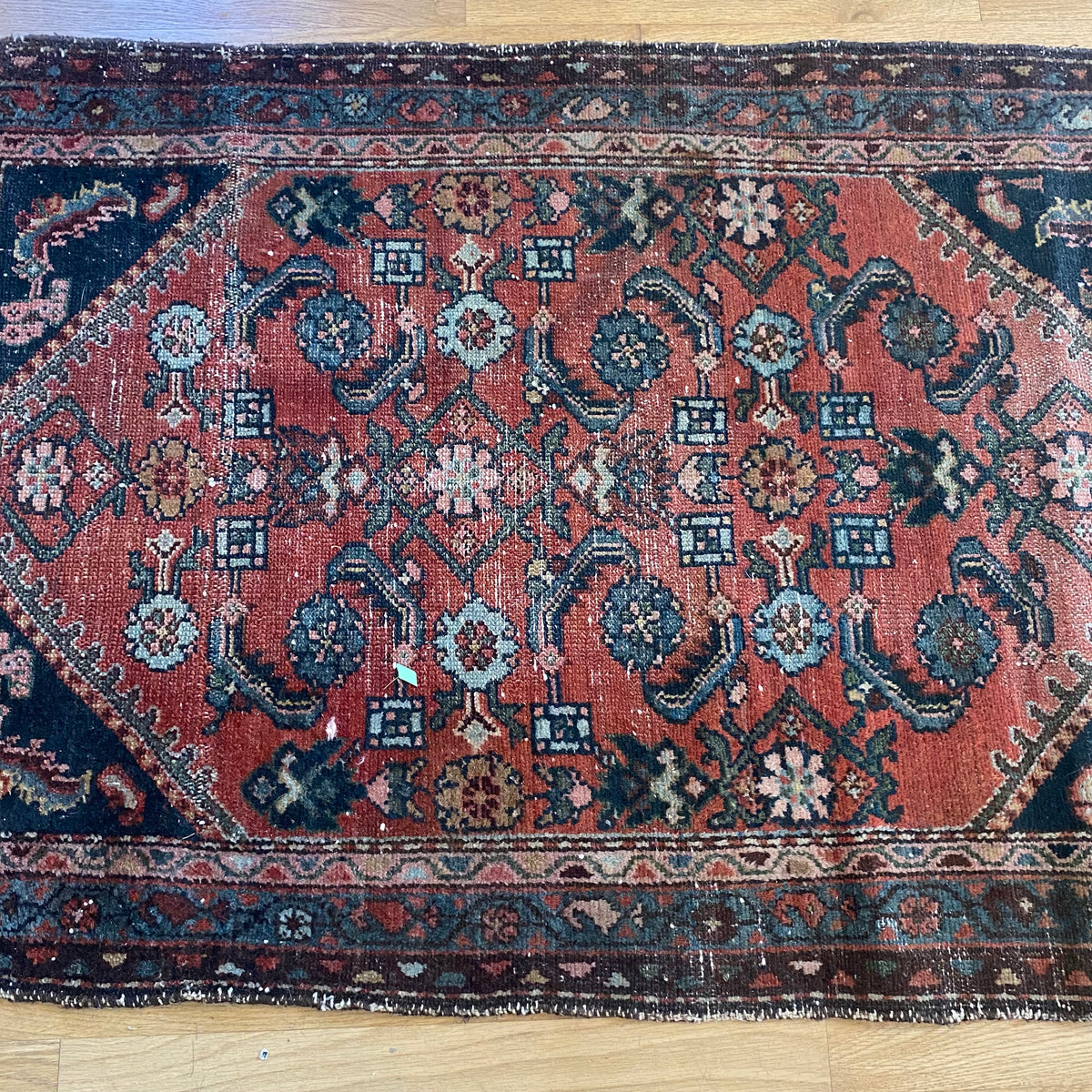 Vintage Rug, 2' 7 x 4' 1 Terracotta