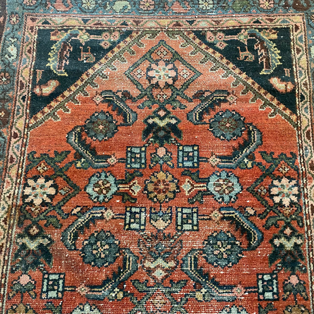 Vintage Rug, 2' 7 x 4' 1 Terracotta