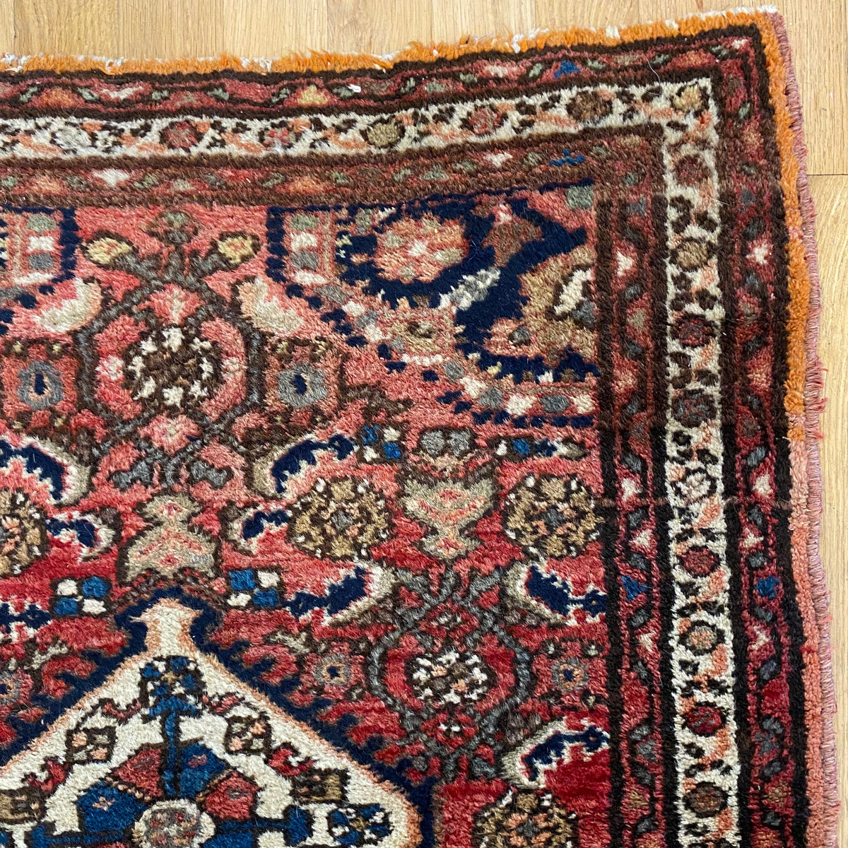 Vintage Rug, 2' 3 x 2' 11 Red