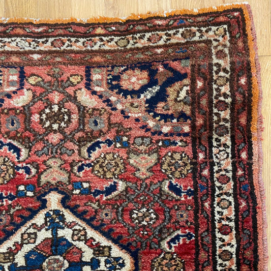 Vintage Rug, 2' 3 x 2' 11 Red