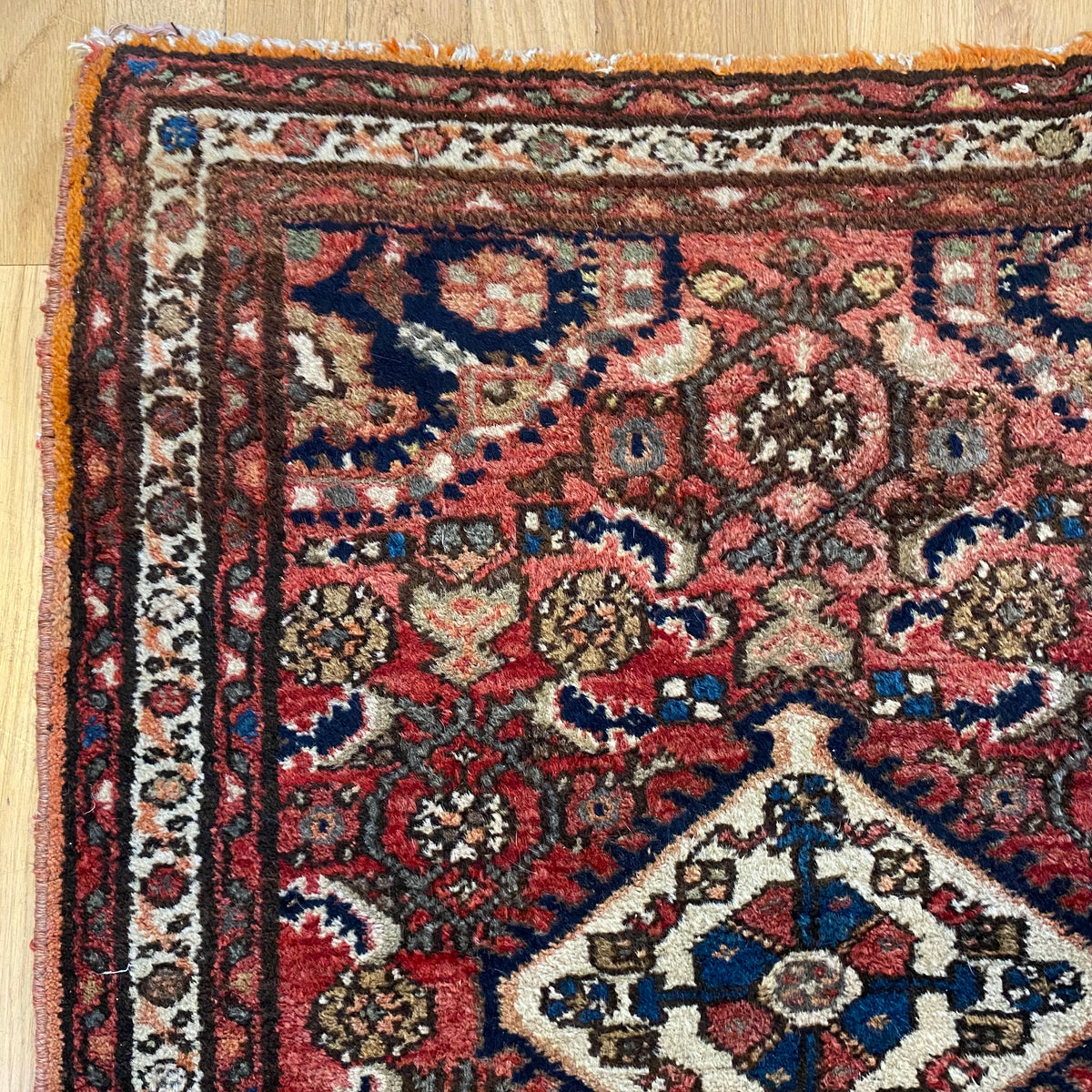 Vintage Rug, 2' 3 x 2' 11 Red