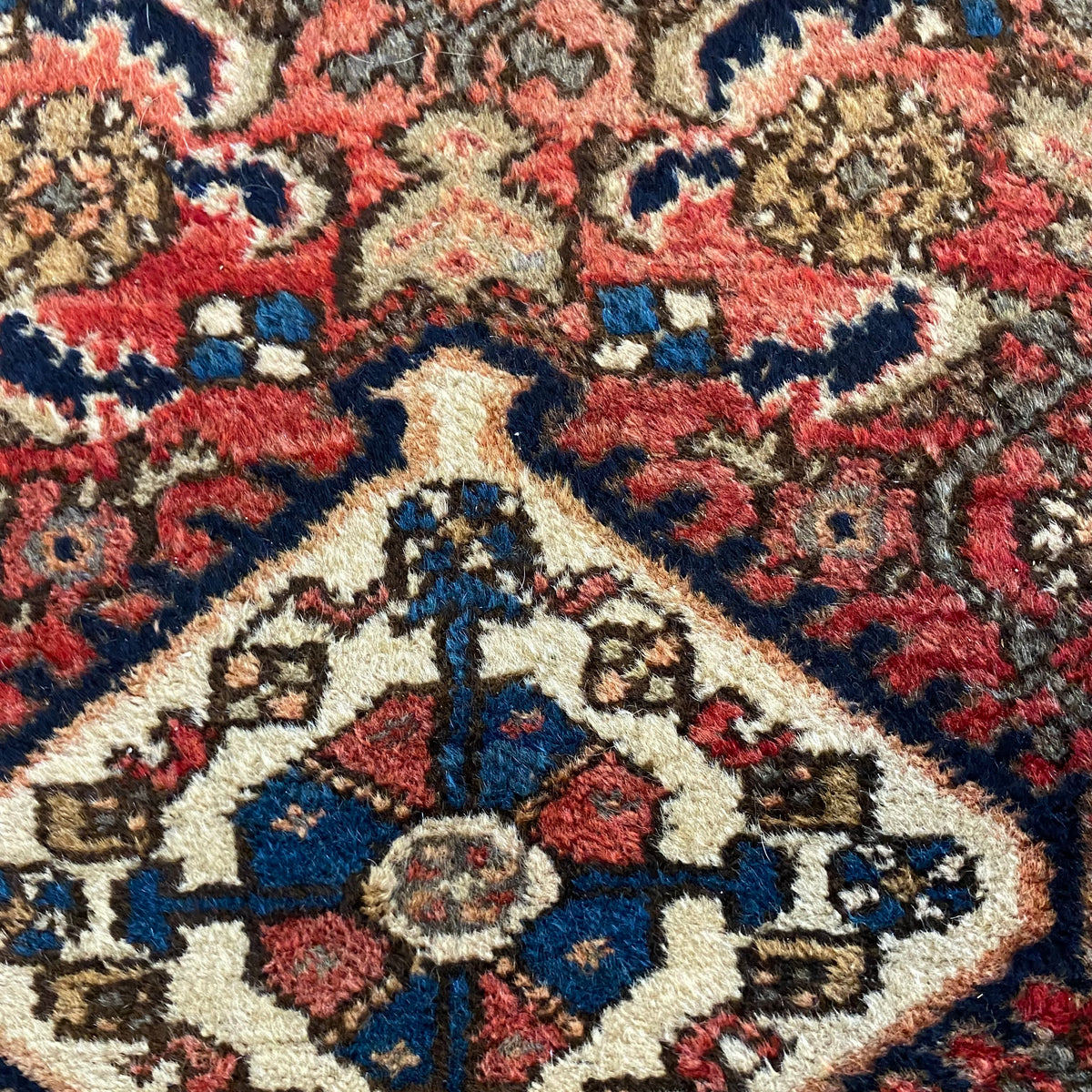 Vintage Rug, 2' 3 x 2' 11 Red
