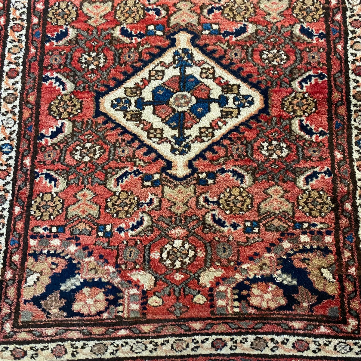 Vintage Rug, 2' 3 x 2' 11 Red