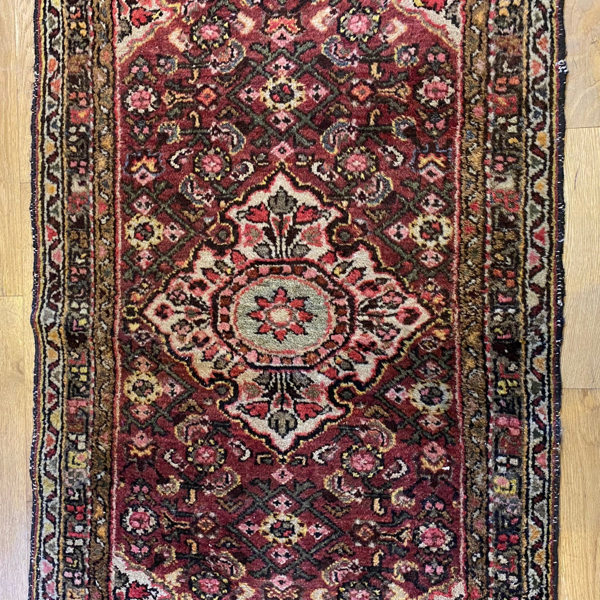 Vintage Rug, 2' 5 x 4' 2 Red