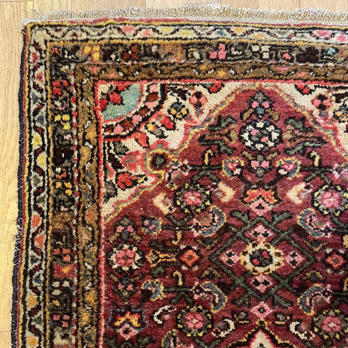 Vintage Rug, 2' 5 x 4' 2 Red