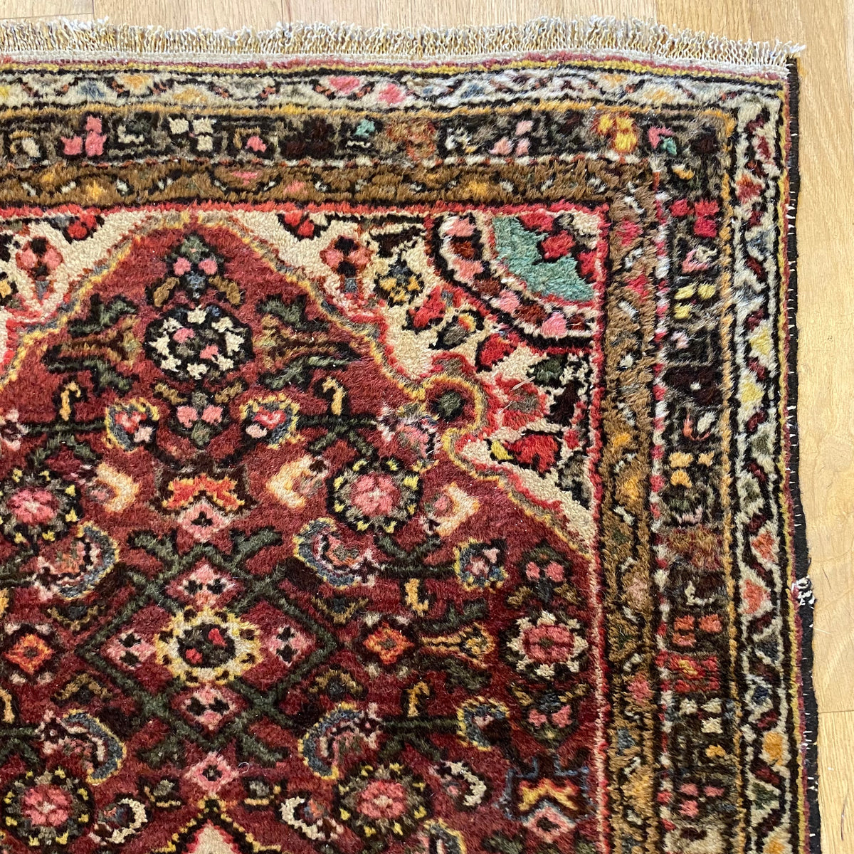 Vintage Rug, 2' 5 x 4' 2 Red