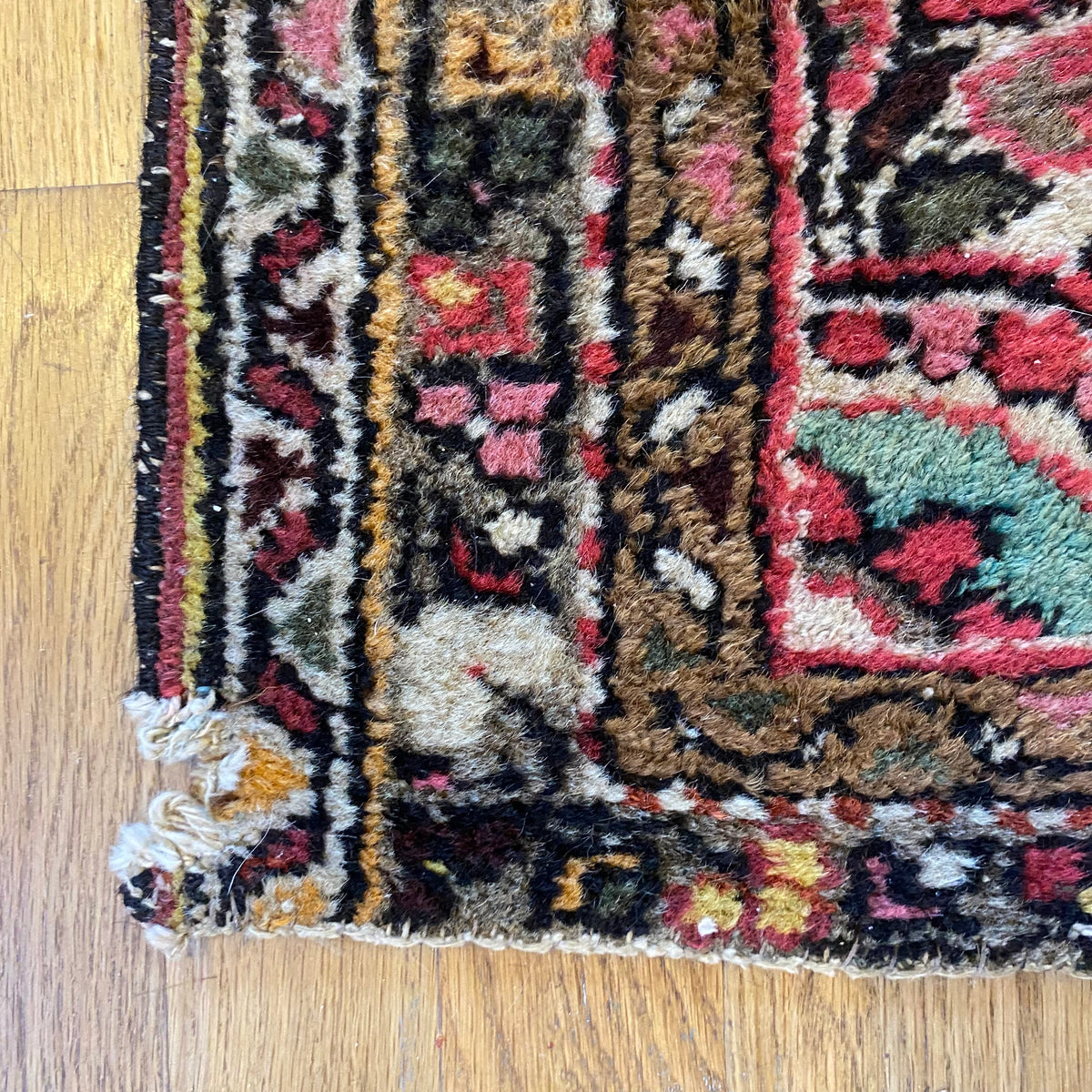 Vintage Rug, 2' 5 x 4' 2 Red