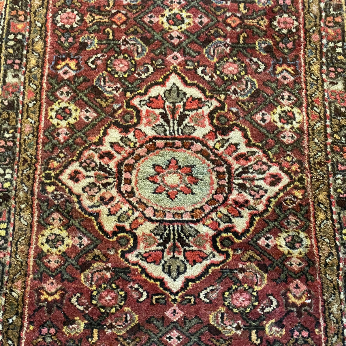 Vintage Rug, 2' 5 x 4' 2 Red