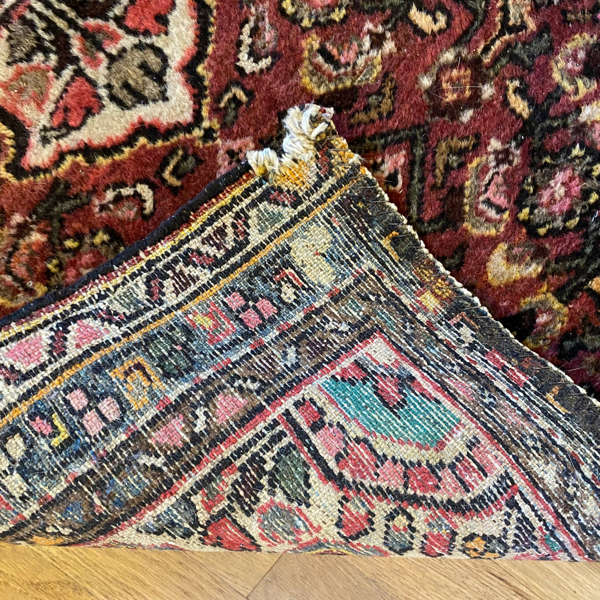 Vintage Rug, 2' 5 x 4' 2 Red