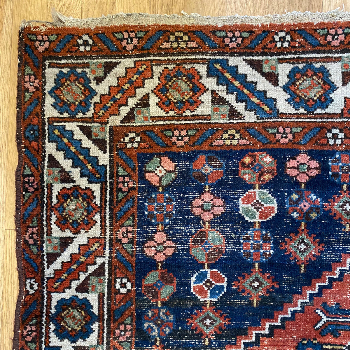 Vintage Rug, 4' 3 x 6' 5 Terracotta